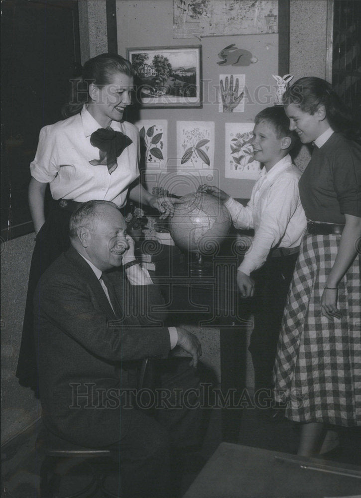 1954 Polly Rowles Kathy nolan Jamie - Historic Images