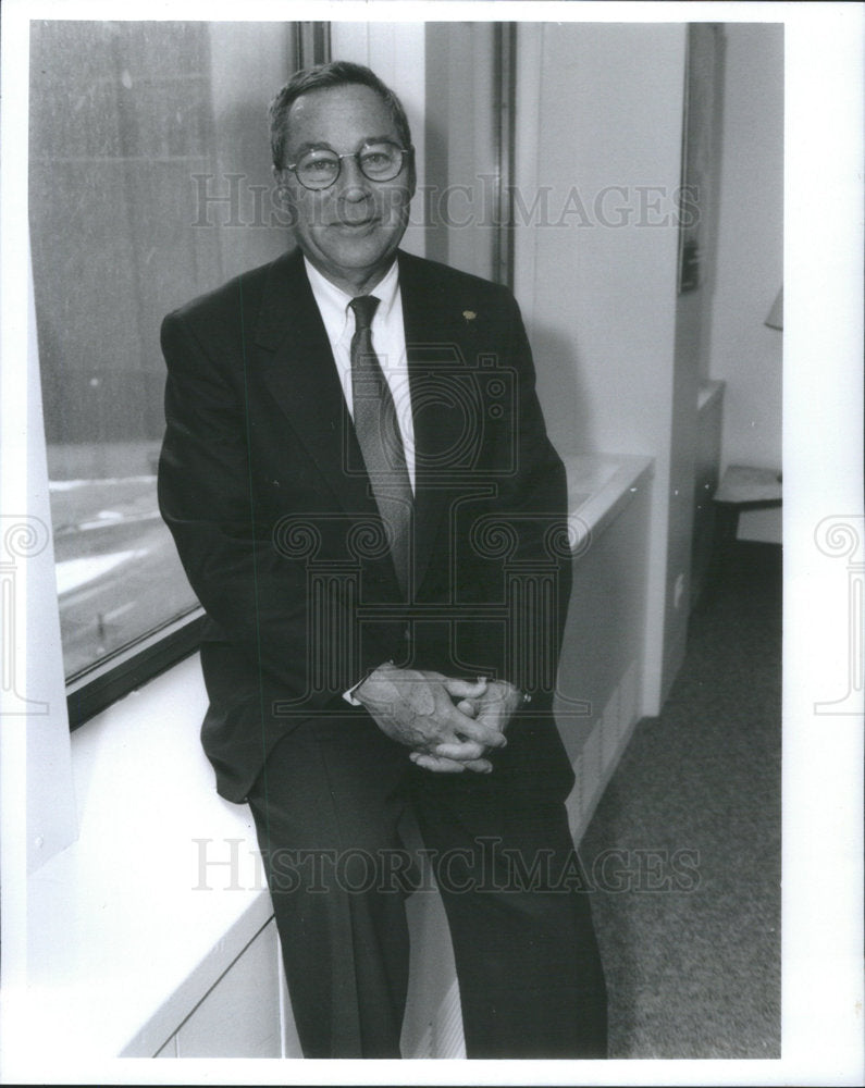 1994 Press Photo Richard Rosenberg Bank of America Chairman &amp; CEO - RSC64129 - Historic Images