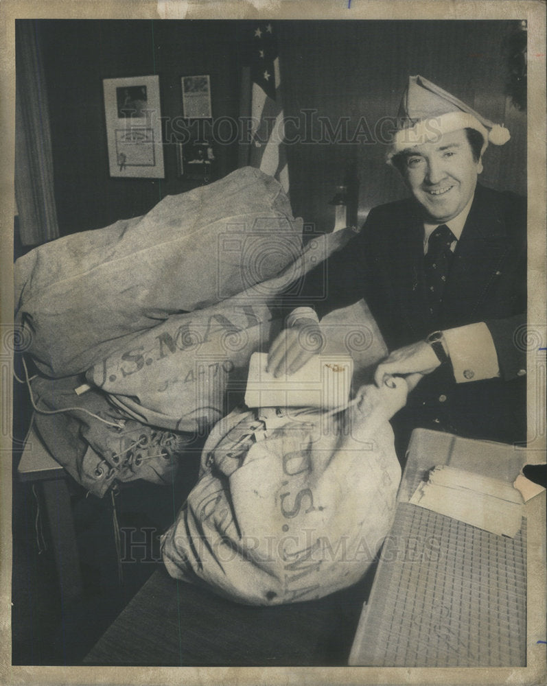 1974 Press Photo EDWARD J. ROSEWELL COOK COUNTY TREASURER - Historic Images