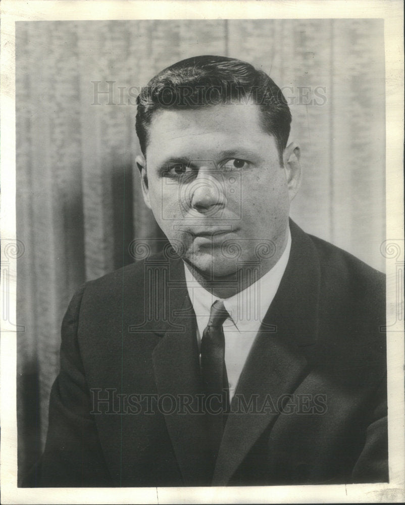 Press Photo Alderman Candidate Allen Rosin - Historic Images