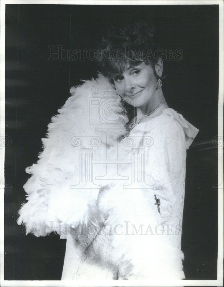 Press Photo Little Night Music Barbara Rosin Desires Actress Photographer Greg - Historic Images