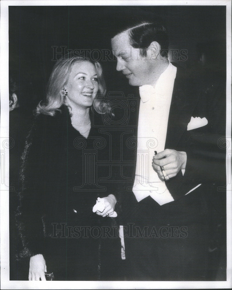 1974 Mr. & Mrs. Frederick H. Prince at the Opera House - Historic Images