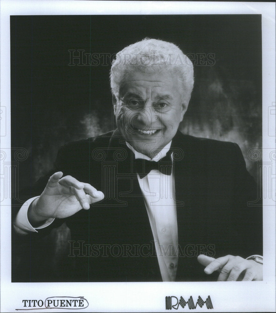 1996 Press Photo Tito Puente (Musician) - Historic Images