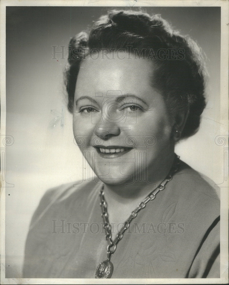 1951 Press Photo Katherine Major Spink Middleton Cooking Expert - Historic Images