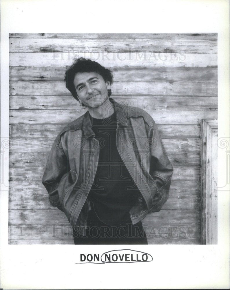Press Photo Don Novello (Writer/Film Director/Producer/Actor) - Historic Images