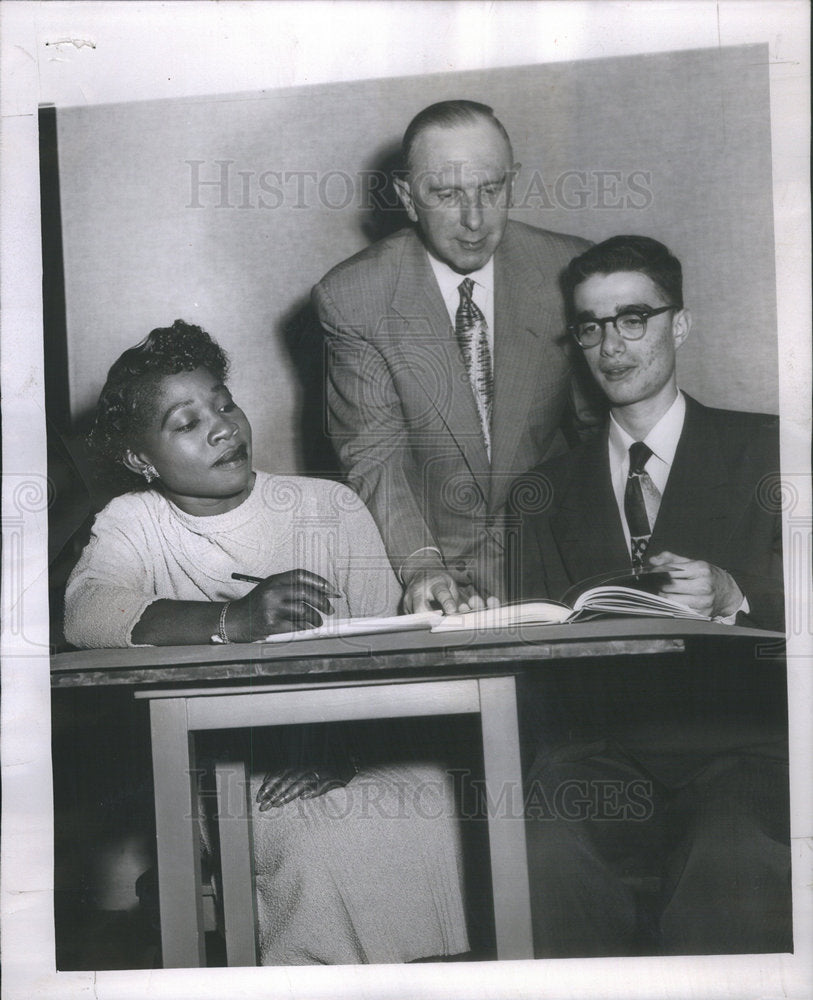 1955 Plans for College Conference on Human Relations. - Historic Images