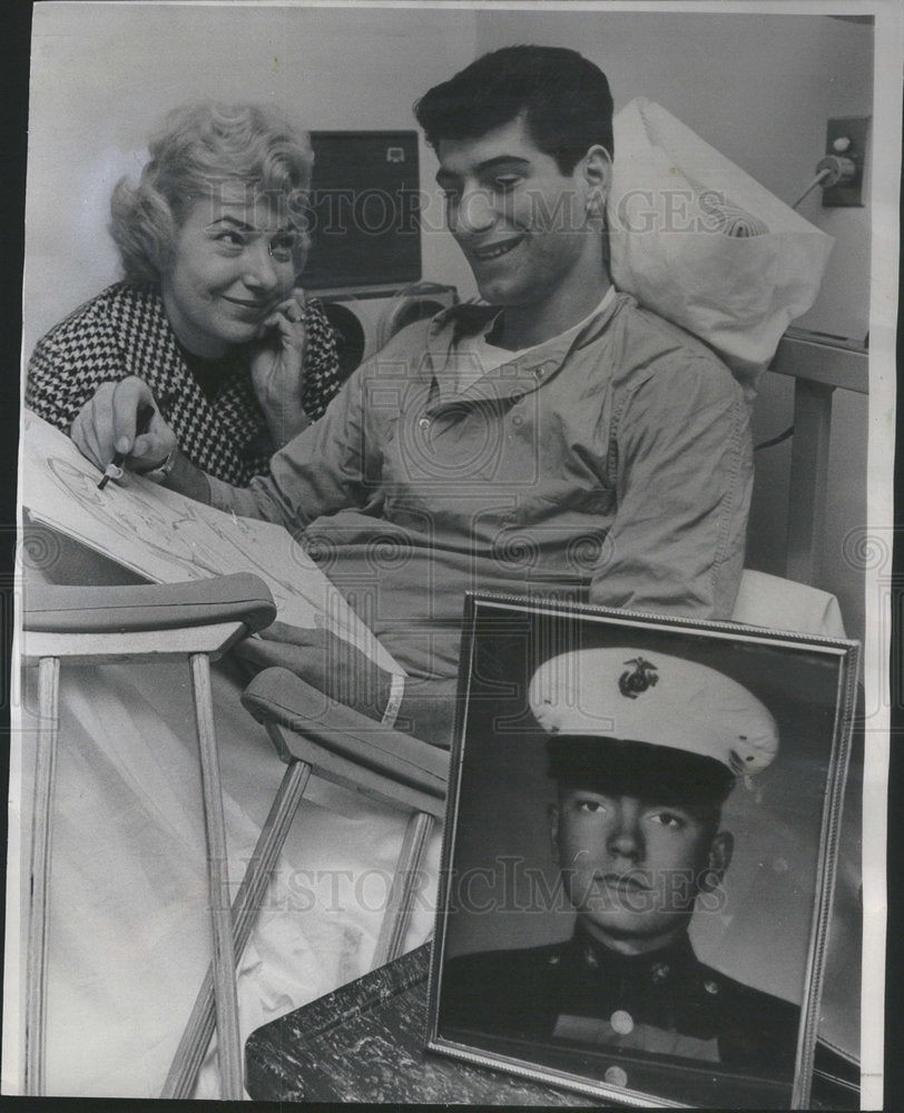 1966 Mrs. Paul Pabst United States Vietnam War Soldier's Mother - Historic Images