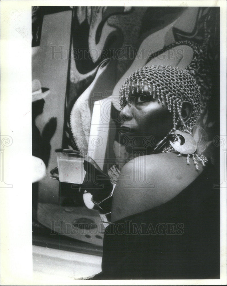 1984 Press Photo Entertainer Jean Pace - Historic Images