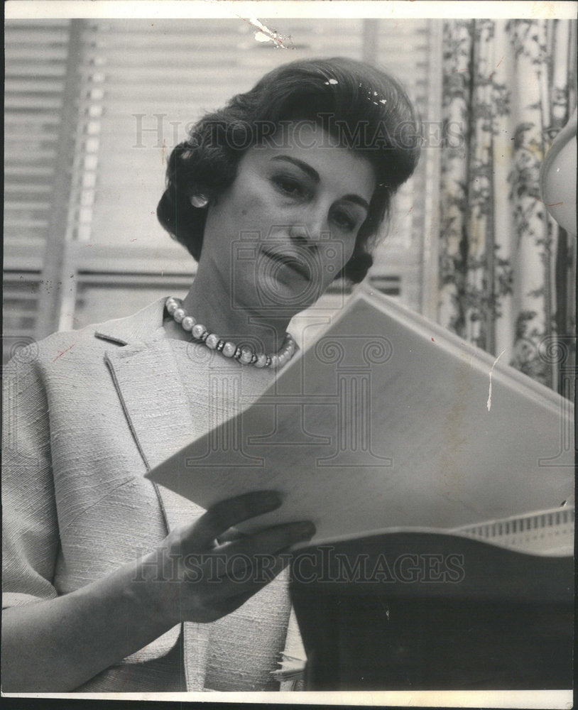1965 Mrs. Norma Pace, EVP/Dir. of Research for US Economics Corp.-Historic Images