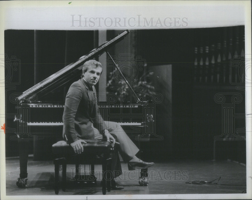 1986 Press Photo Misha Dichter Pianist - Historic Images