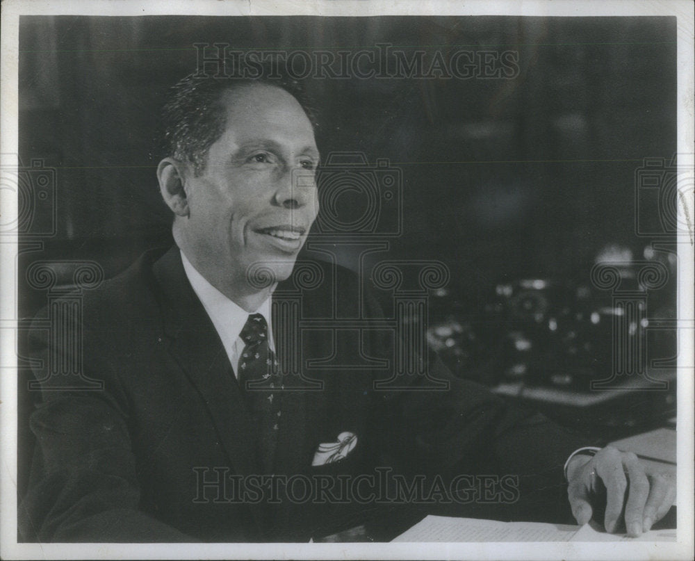 1964 Gustavo Diaz Ordaz Bolanos Mexican Politician  - Historic Images