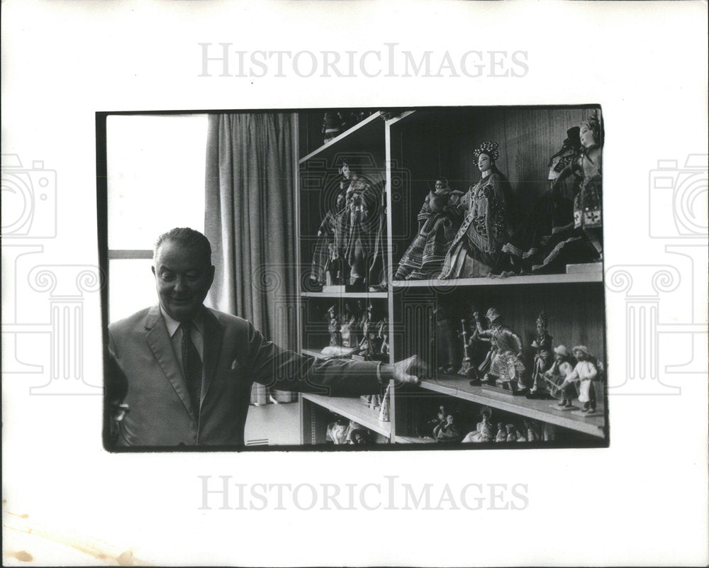 1973 Doctor Howard Rusk Institute International Dollroom - Historic Images