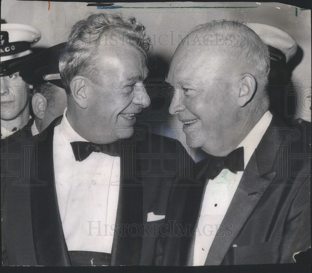 1961 Presidential Nomination Sen Everett M.Dirksen &amp; D.Eisenhower - Historic Images