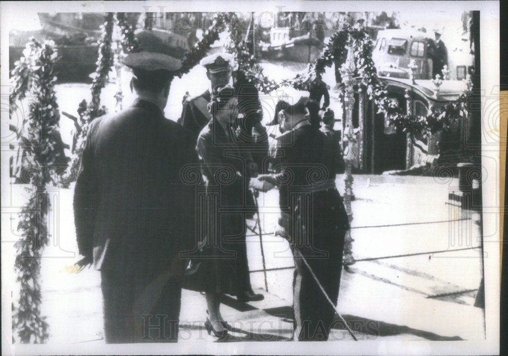 1957 Portuguese President General Francisco Highinio Graveiro - Historic Images