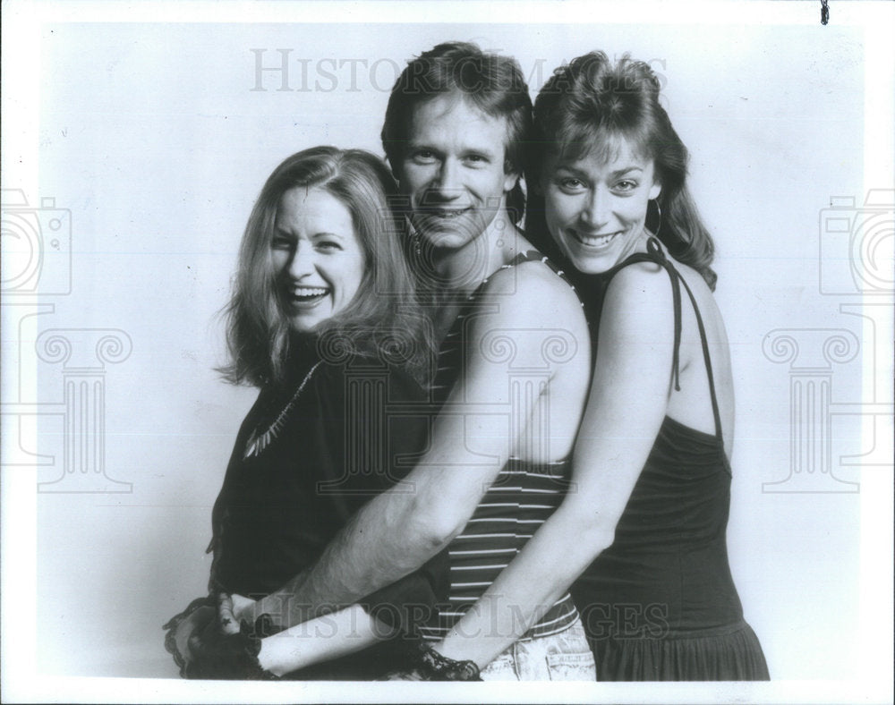 1989 Press Photo DEBRA MAJEWSKA MARK KATER JOELIE PETERSON - Historic Images