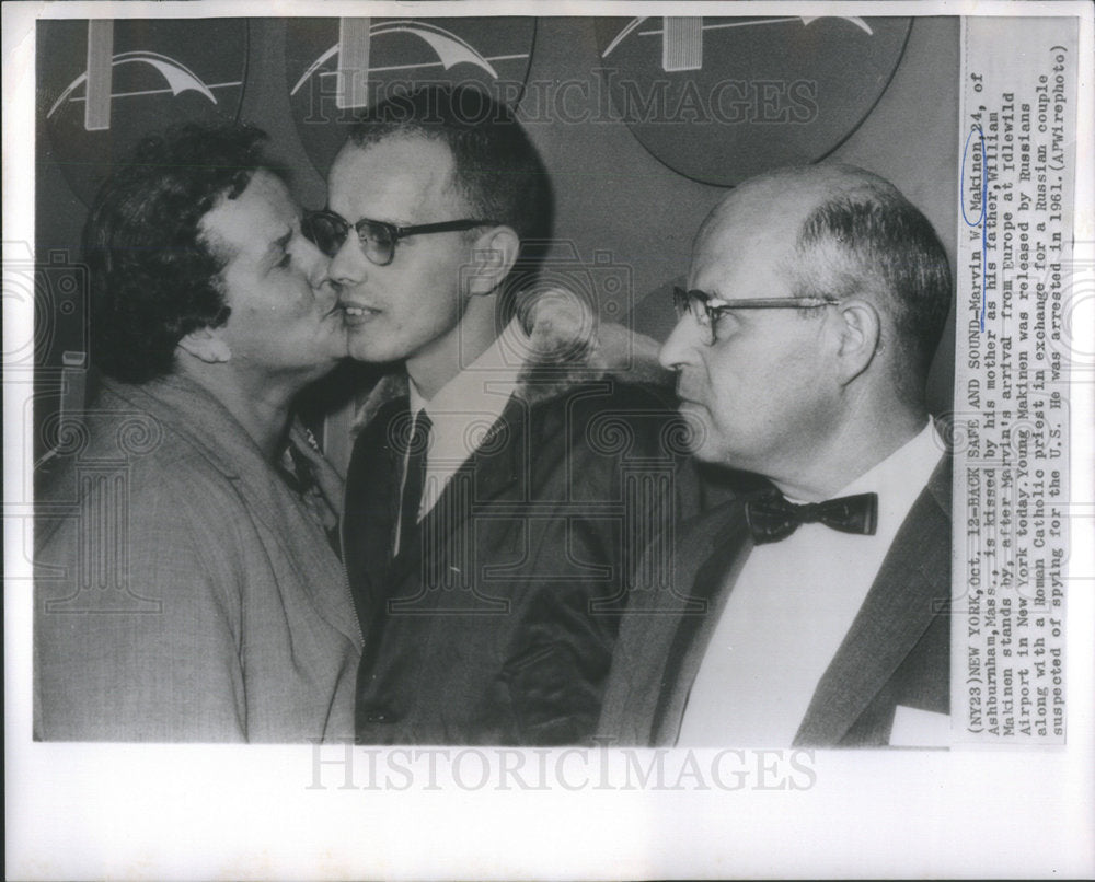 1961 Press Photo Marvin W MakinenChicago University Member Ashburnham - Historic Images