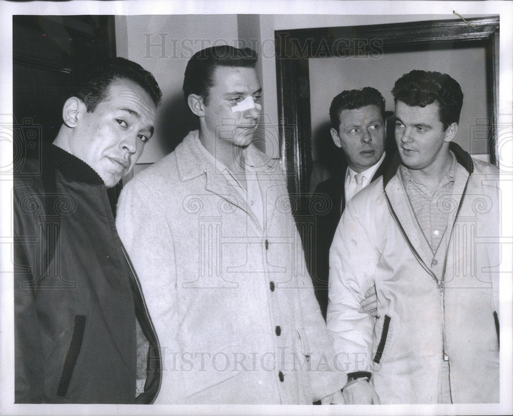 1960 Press Photo  Mike Lopez, William Murphy and Gerald Lawler. - Historic Images