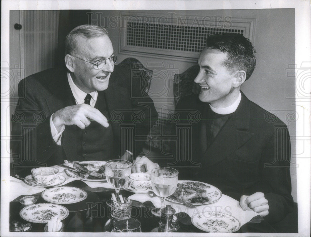 1956 Press Photo Secretary State John Foster Dulles - Historic Images