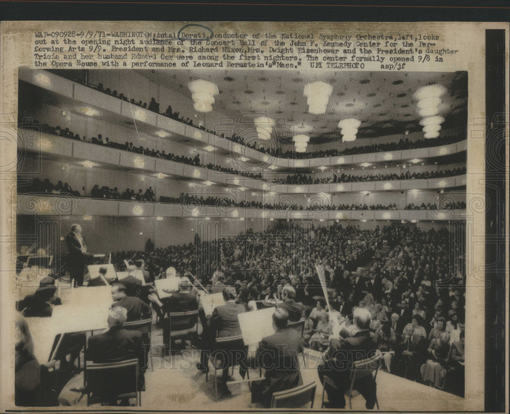 1971 Press Photo Antal Dorati National Symphony Orchestra Conductor - Historic Images