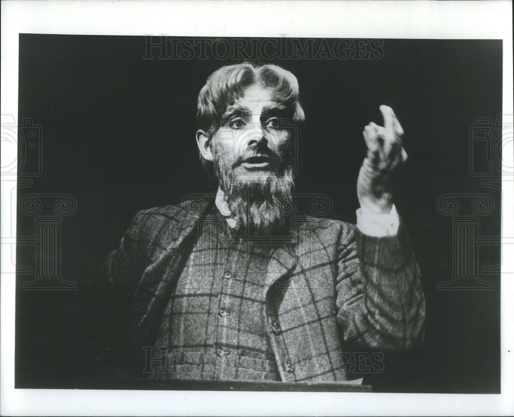 1978 Press Photo Donal Donnelly My Astonishing Self Actor - Historic Images