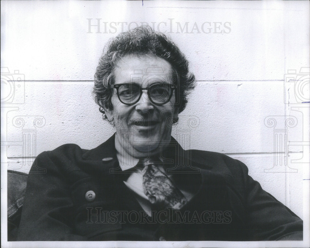 1976 Ring Lardner Jr. American Sports Columnist.  - Historic Images