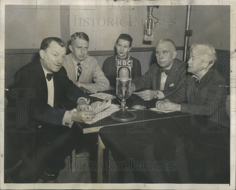 1956 Maurice F X Donohue Radio Tribute Marshall Field - Historic Images