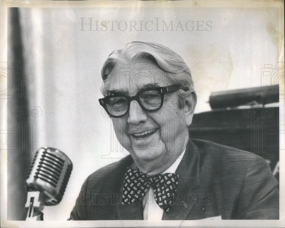 1971 United States Supreme Court Justice Tom C. Clark - Historic Images