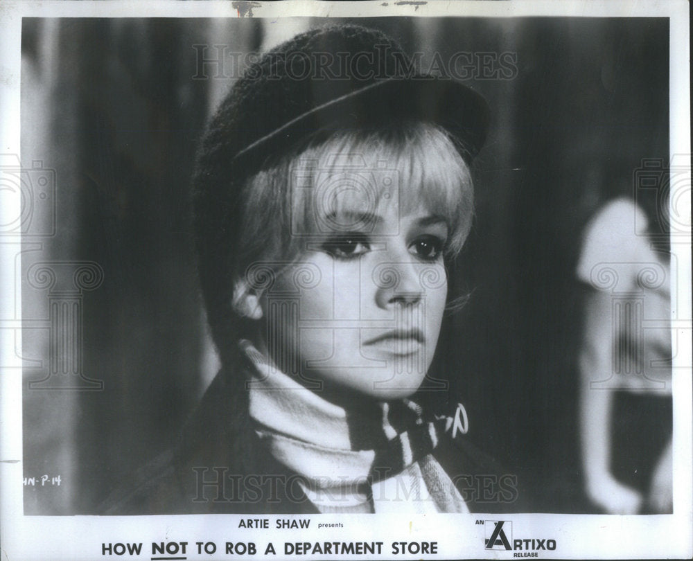 1966 SOPHIE DAUMIER FRENCH FILM ACTRESS - Historic Images