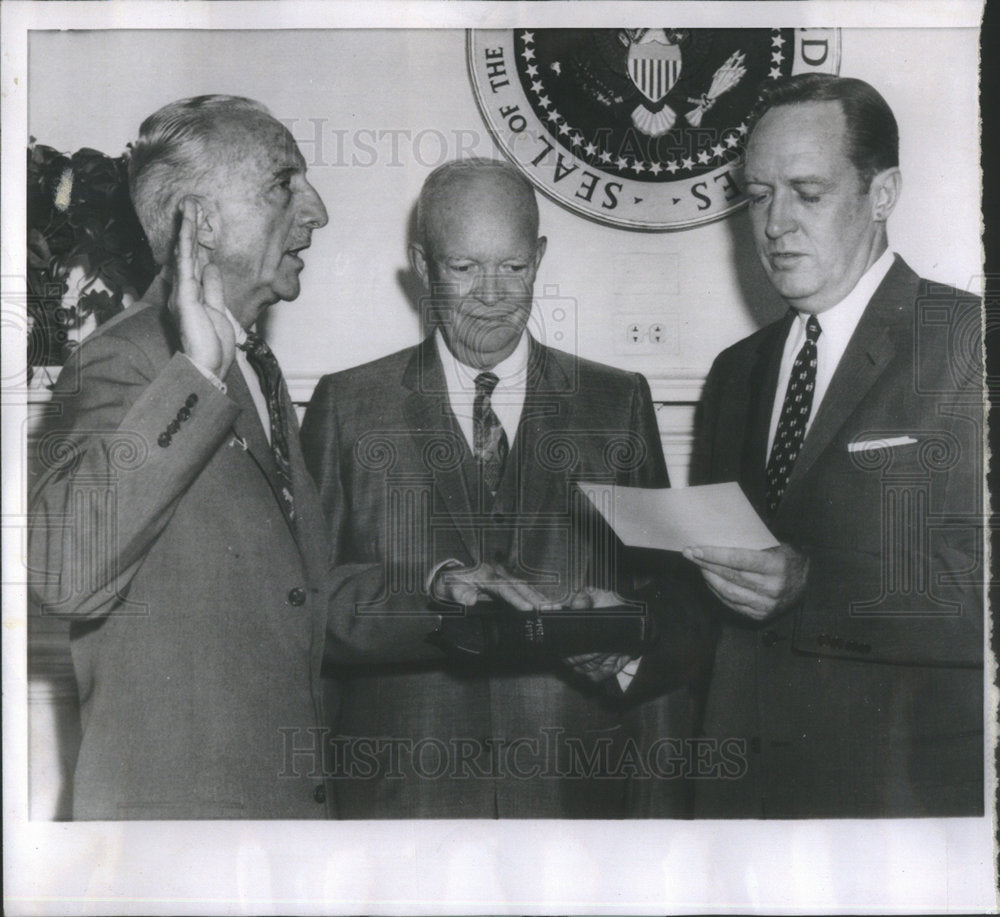 1958 MAJOR.GEN.WILTON B.PERSONS PRESIDENT EISENHOWER'S CHIEF - Historic Images