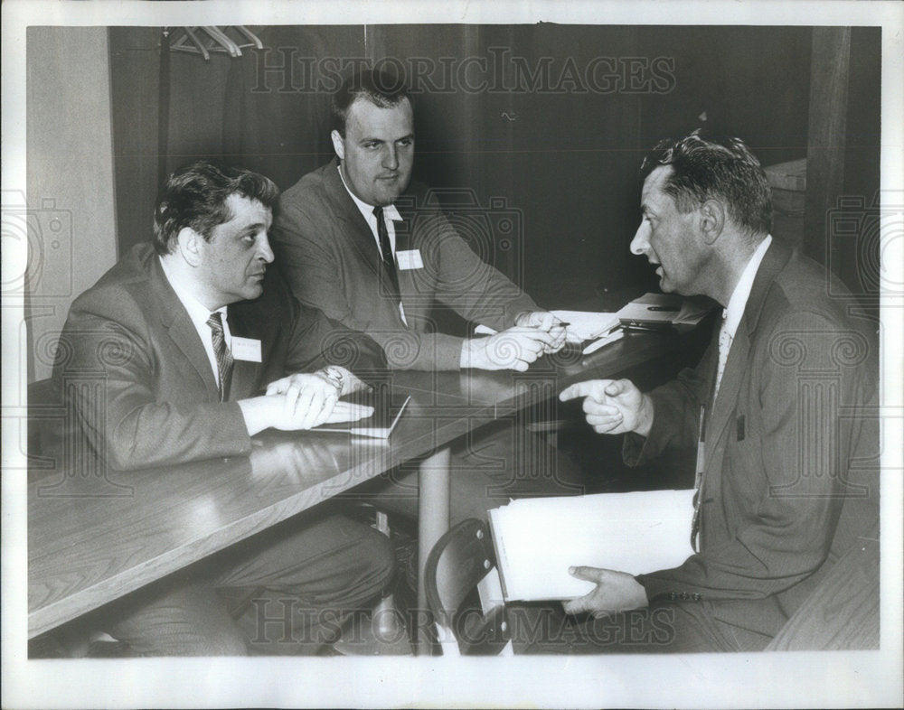 1961 Press Photo Evanston Illinois the Nations Top Attorneys Meet - Historic Images