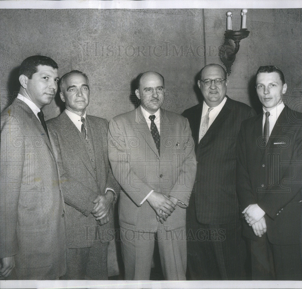 1959 Jsoeph Perry Bonding Co Going Before Grand Jury - Historic Images