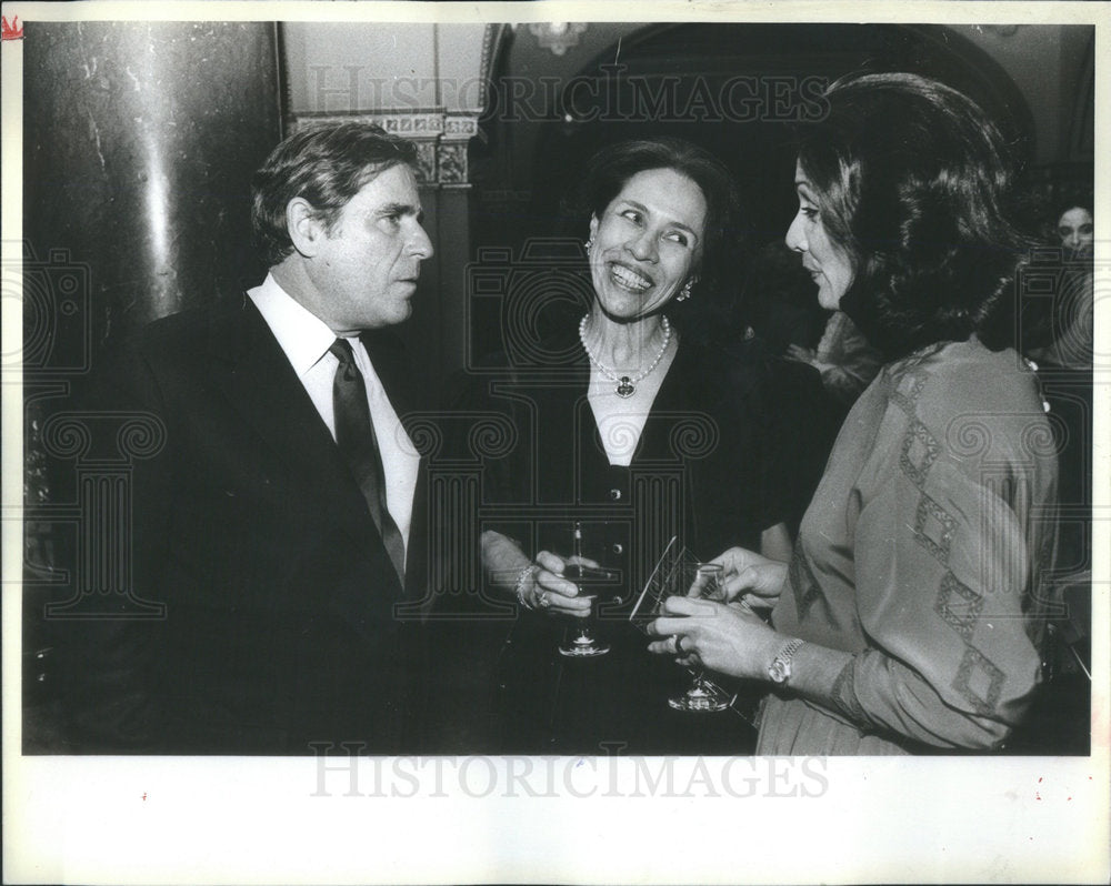 1983 Press Photo Henry Paschen American Ballerina Maria Tallchief&#39;s Husband - Historic Images