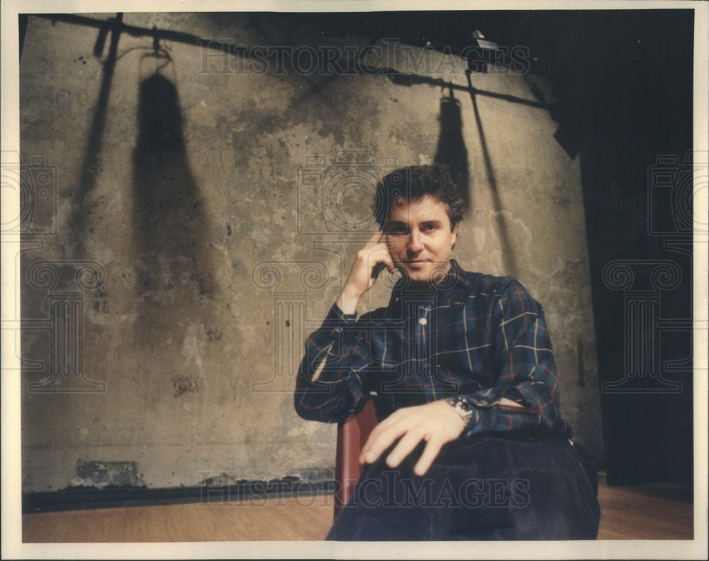 Press Photo William Peterson young actor Goodman Studio Theater - Historic Images
