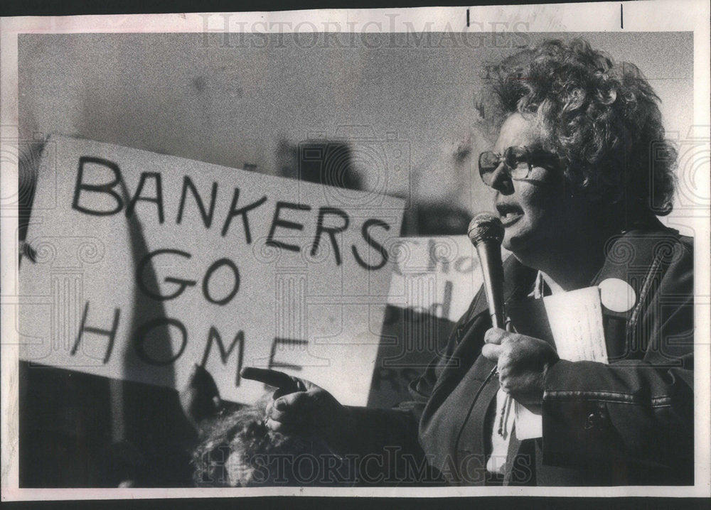 1980 Press Photo Reclaim America from the Corporation Movement - Historic Images