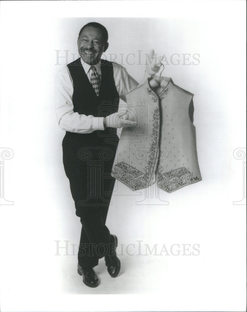 Press Photo Former Illinois Atty Gen Roland Burris - Historic Images