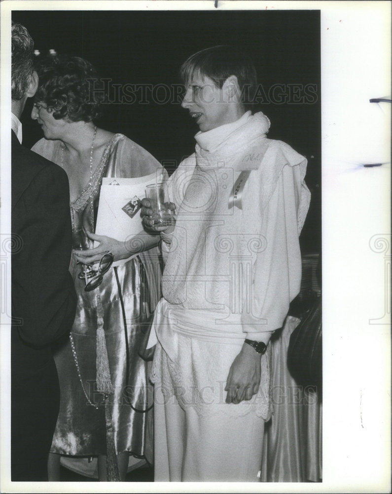 1984 Press Photo Anneke Dekker-Ollhot Chicago Designers Fashion Show - Historic Images