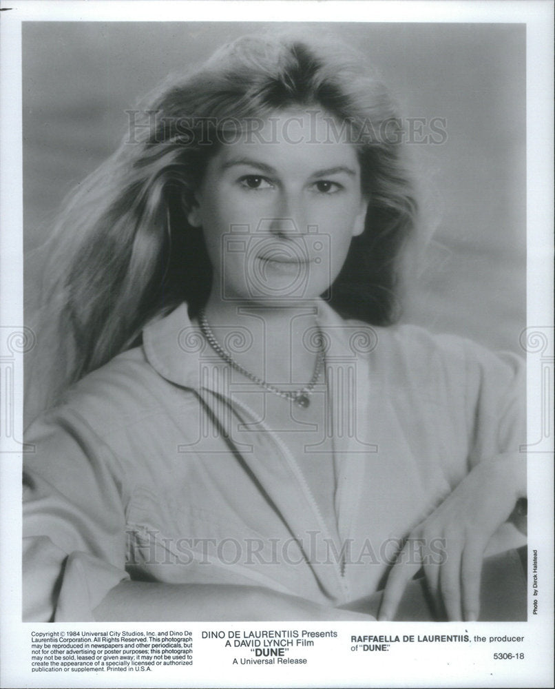 1984 Press Photo Raffaella De Laurentiis Dune - Historic Images