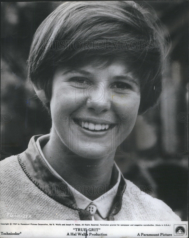 1969 Press Photo Kim Darby True Grit - Historic Images