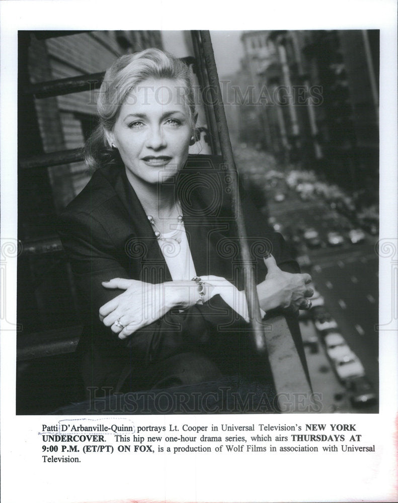 Patti D'arbanville-Quinn New York undercover - Historic Images
