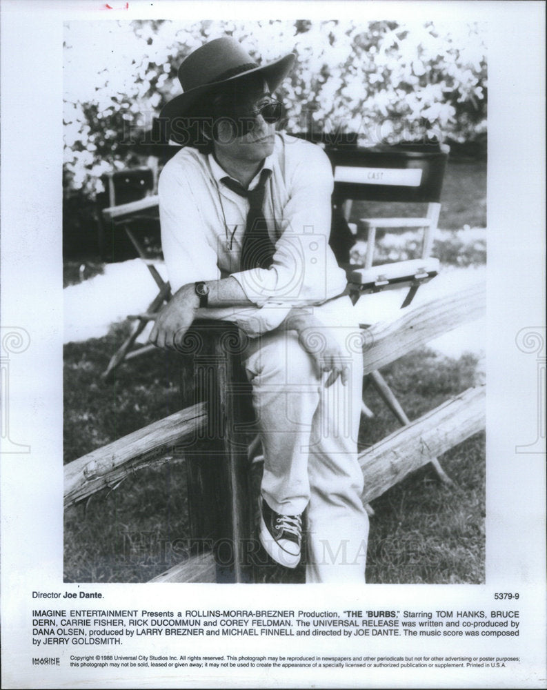 1988 Press Photo The burbs Tom hanks Bruce Dern - Historic Images
