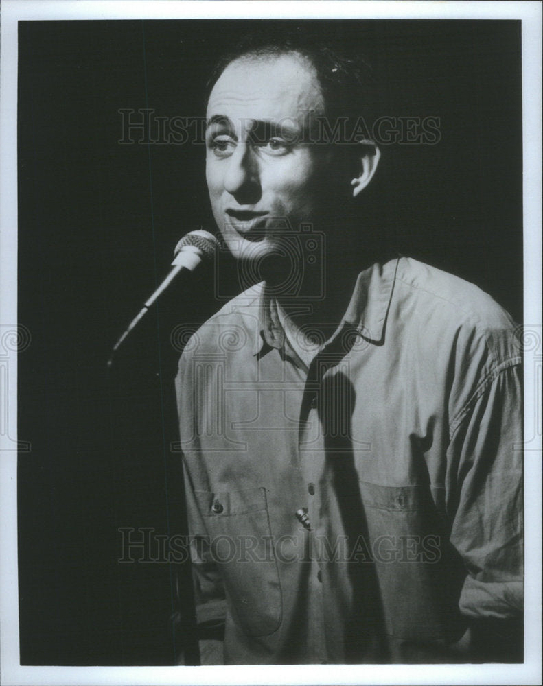 1989 Press Photo David Cale Storyteller Performance Artist Crooner Singer - Historic Images