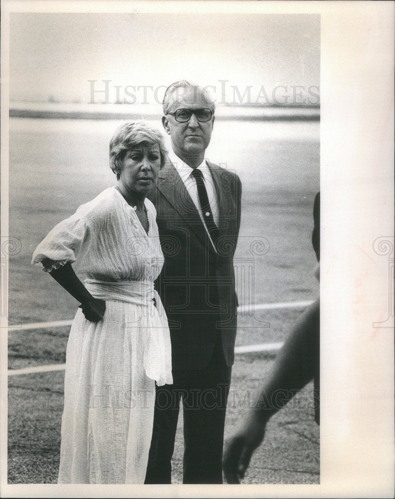 1981 Press Photo Jane Margaret Byrne Mayor Chicago - Historic Images