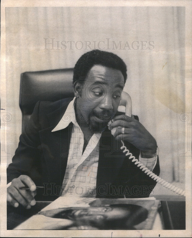 1976 Jerry Butler Chicago Politician Lead Singer Impressions - Historic Images