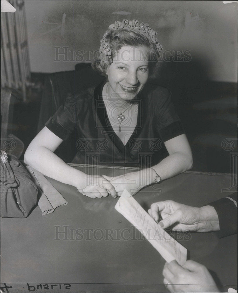 1951 Mrs. Camille deRose Indictment - Historic Images