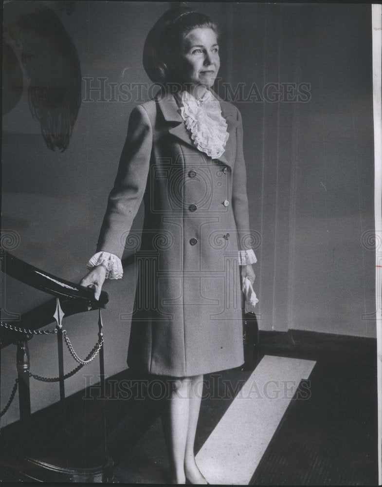 1968 Press Photo Presbyterian St Lukes Luncheon Fashion Show Mrs Charles Dering - Historic Images