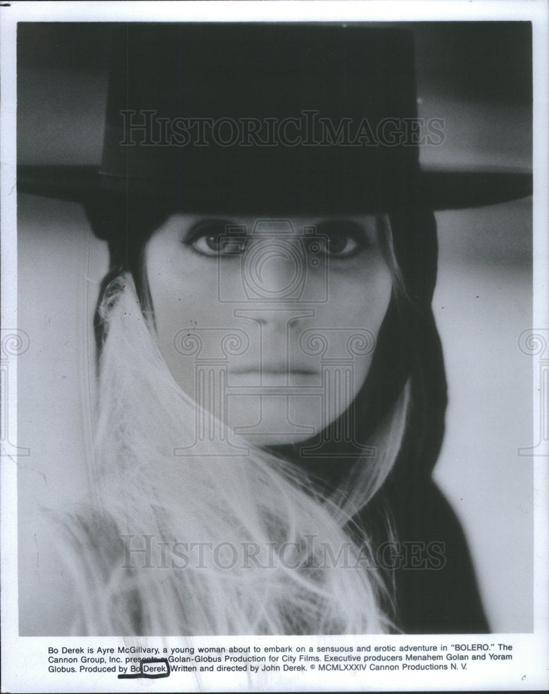 1985 Press Photo Bo Derek Bolero - Historic Images