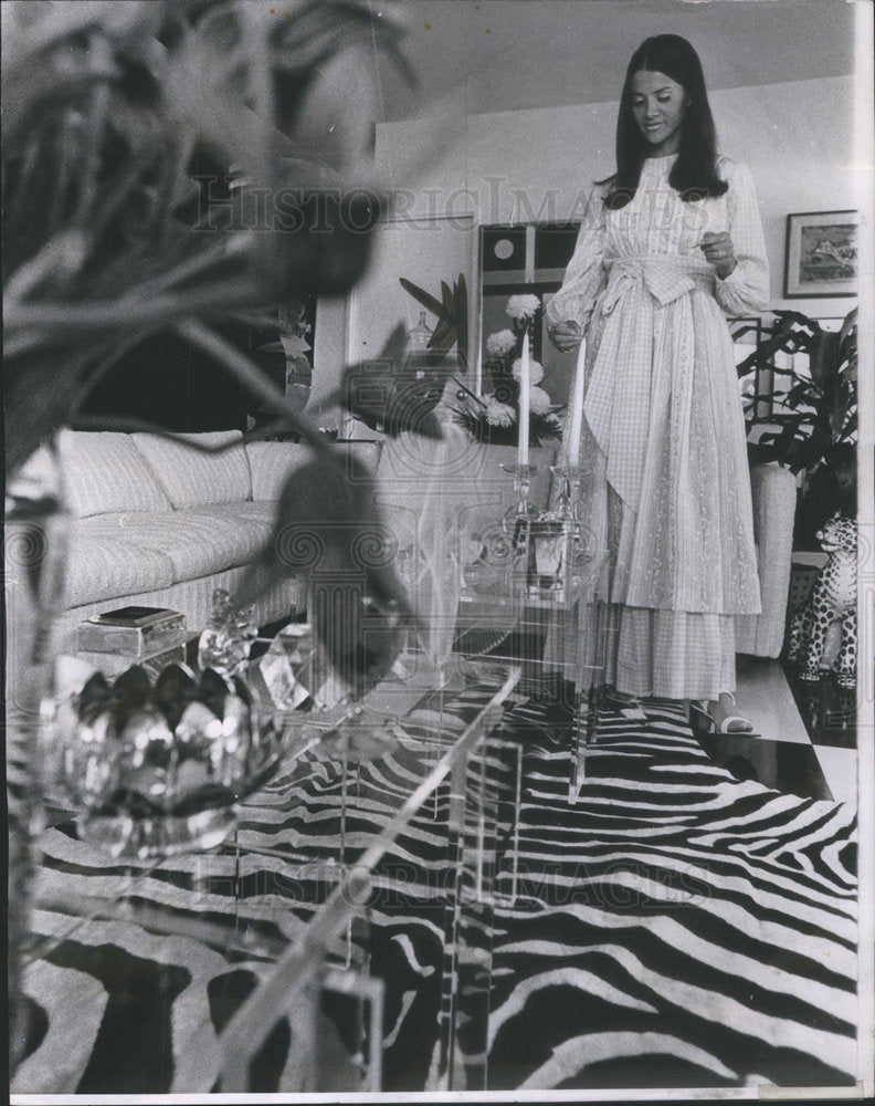 1970 Press Photo mrs. Alfred D'anacona III Fashion - Historic Images