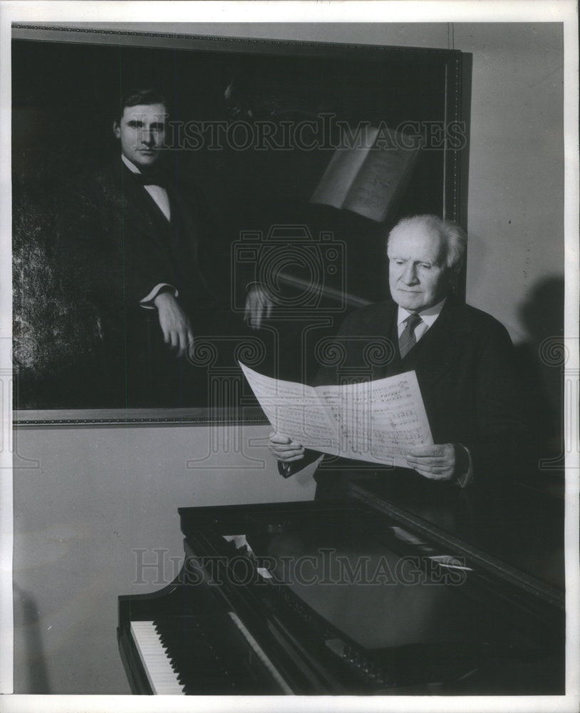 Press Photo Walter Johannes Damrosch German-born American conductor and composer - Historic Images