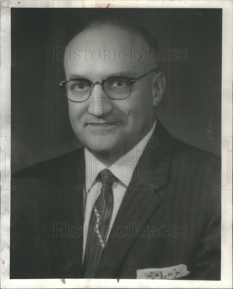 1962 Leonard Lavezzorio Director Cosmopolitan National Bank - Historic Images