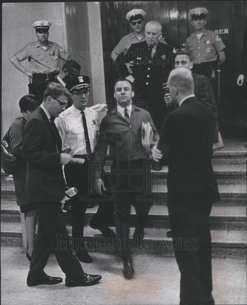 1967 Press Photo Reverend Richard Lawrence James Riordon - Historic Images